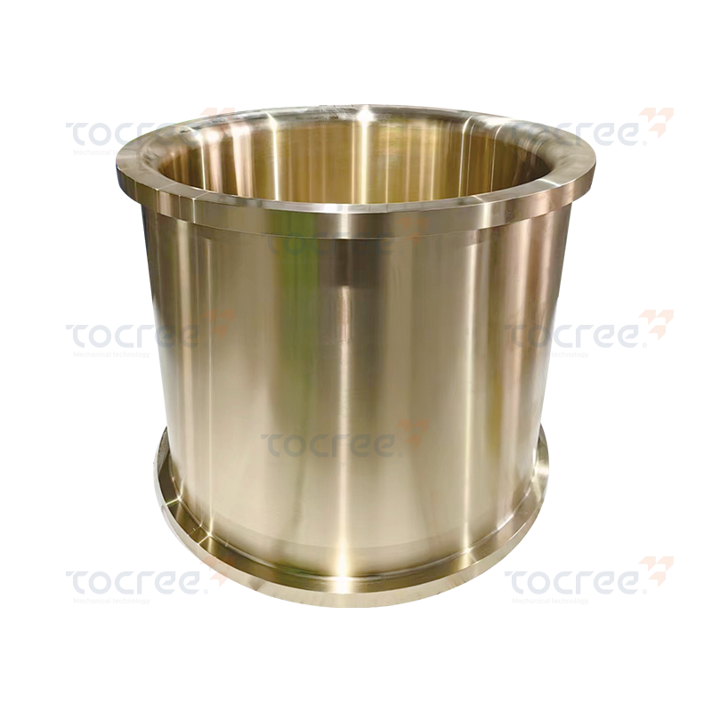 Bucha de latão com flange dupla