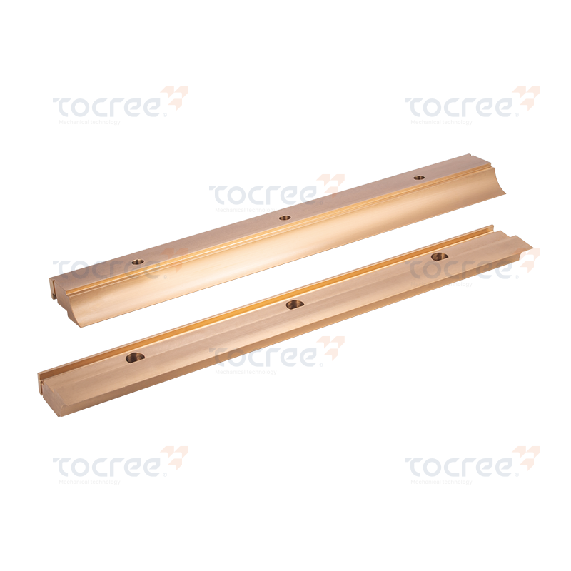 Bloco deslizante linear de bronze