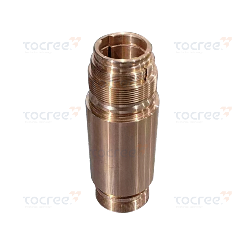 Bucha de cobre rosqueada
