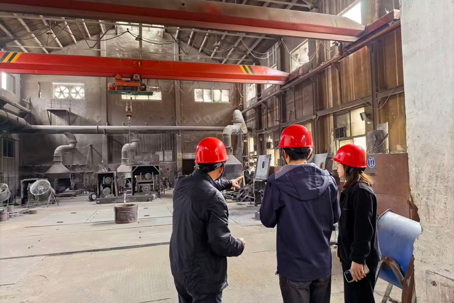 Tocree Machinery – Auditoria no local por cliente de metalurgia